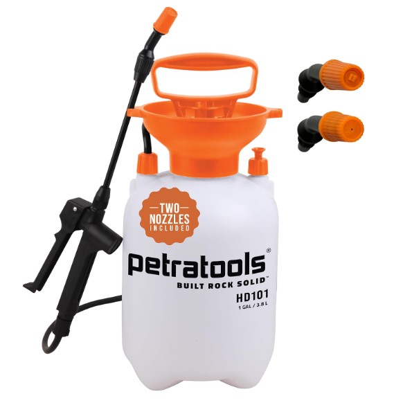 Best Garden Sprayer - PetraTools 1 Gallon Pump Sprayer – HD101 Garden Sprayer