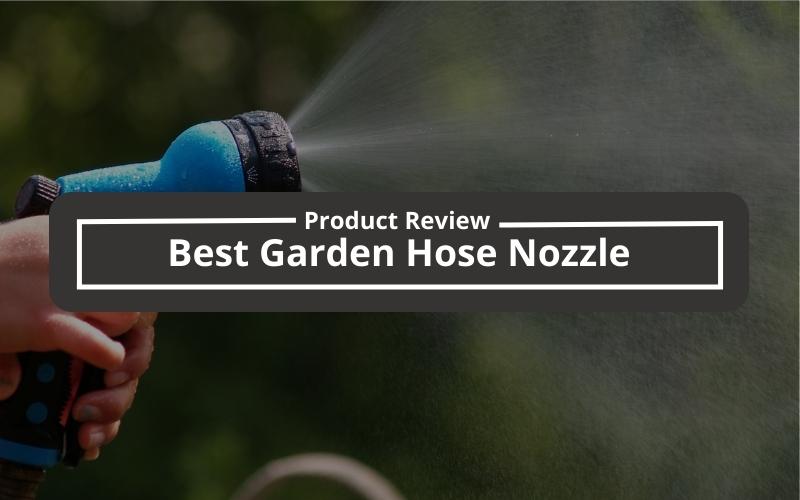 Gray Solterra 56700 Adjustable Garden Hose High-Flow Nozzle with Thumb Control 