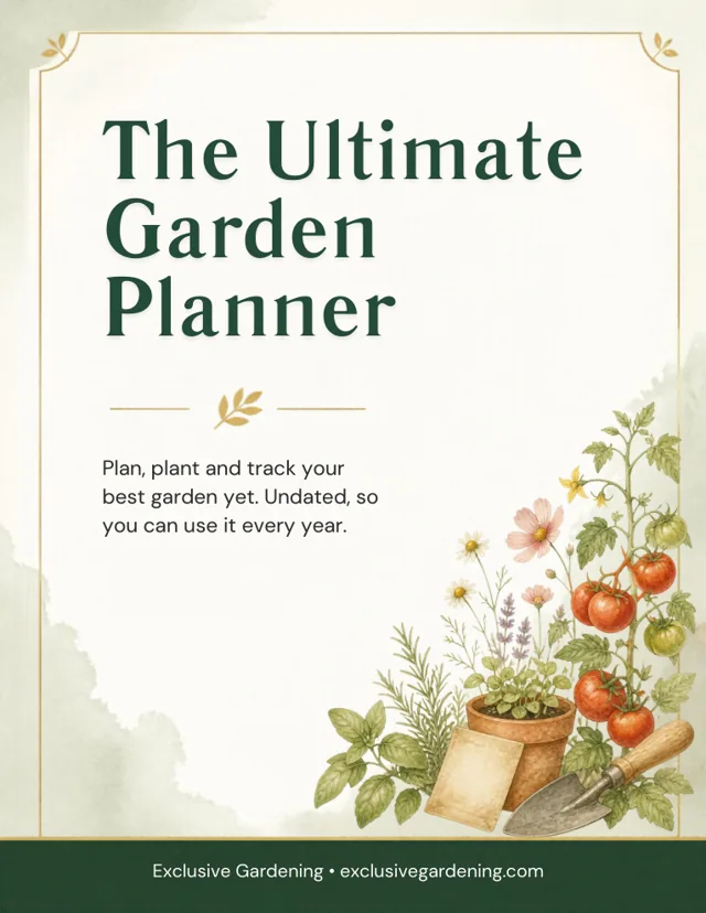 Original cover of The Ultimate Garden Planner by Exclusive Gardening